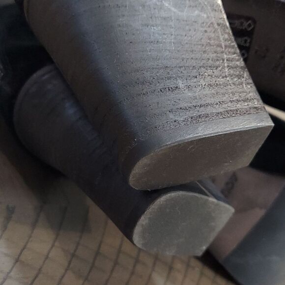 Aquatalia Frannie Black Suede Woven Ankle Booties Sz 10 - Picture 9 of 14